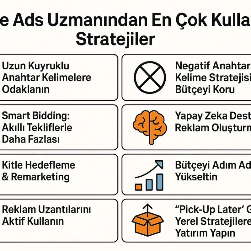 Google Ads Uzmanından En Çok Kullanılan Stratejiler (2025)